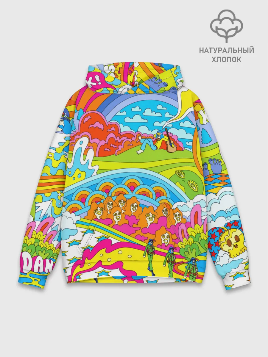 Худи мужской база хлопок / ХИППИ