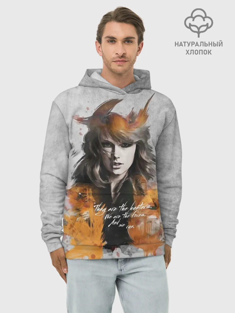 Худи мужской база хлопок / Taylor and fox