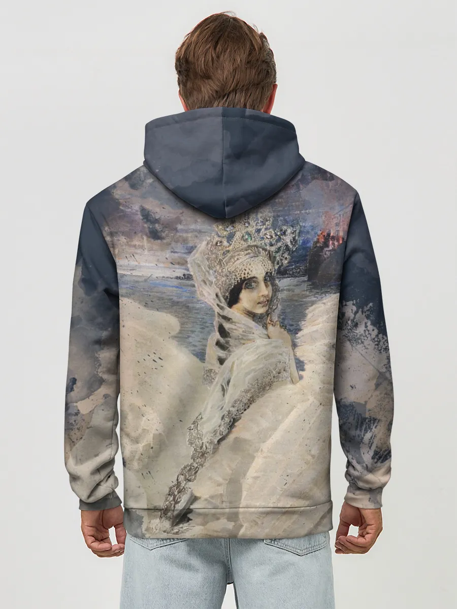 Худи мужской база хлопок / Царевна лебедь