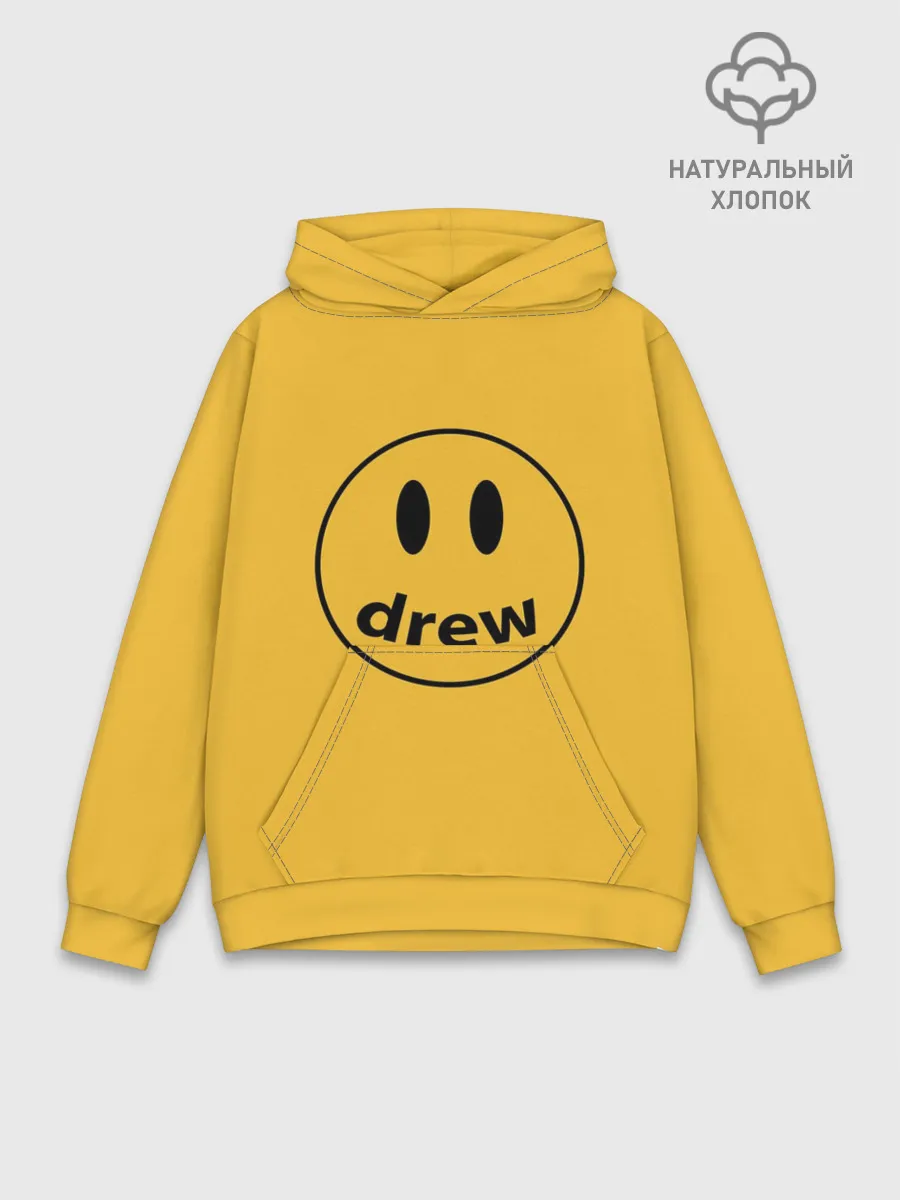 Худи мужской база хлопок / Джастин Бибер