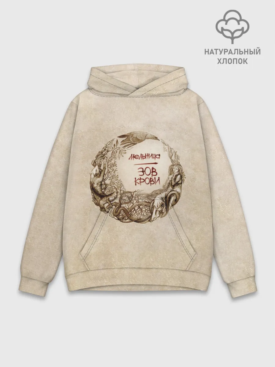 Худи мужской база хлопок / Мельница