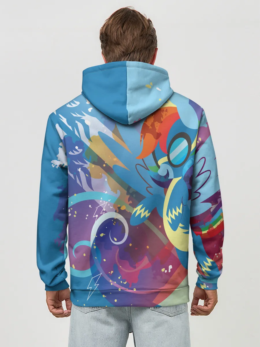 Худи мужской база хлопок / My little Pony