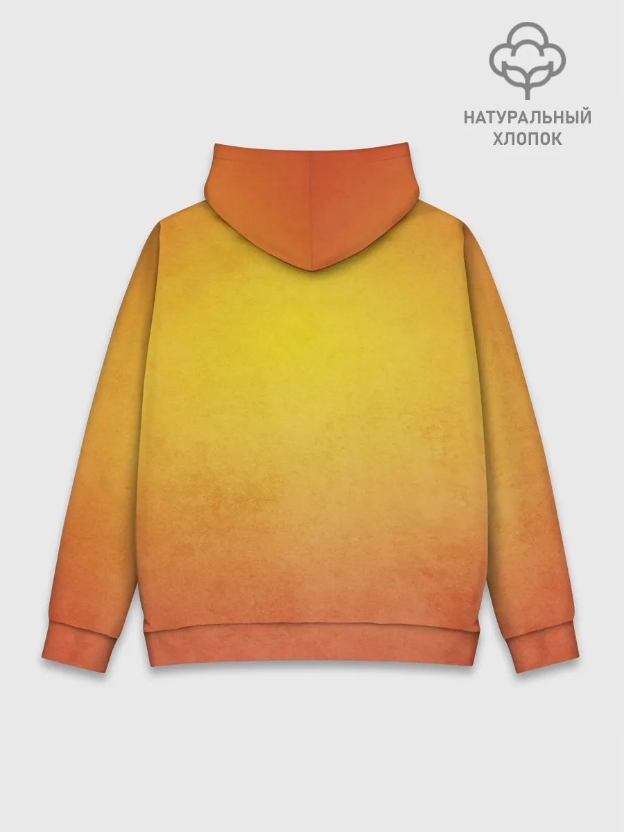 Худи мужской база хлопок / Охотник с собакой