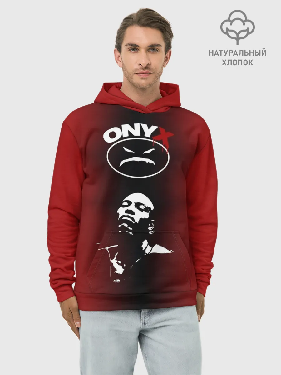 Худи мужской база хлопок / Onyx