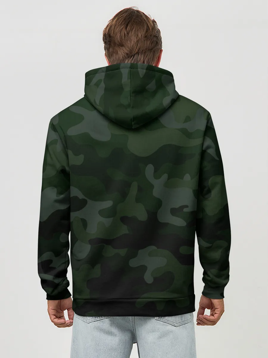 Худи мужской база хлопок / Рыболовные войска 2