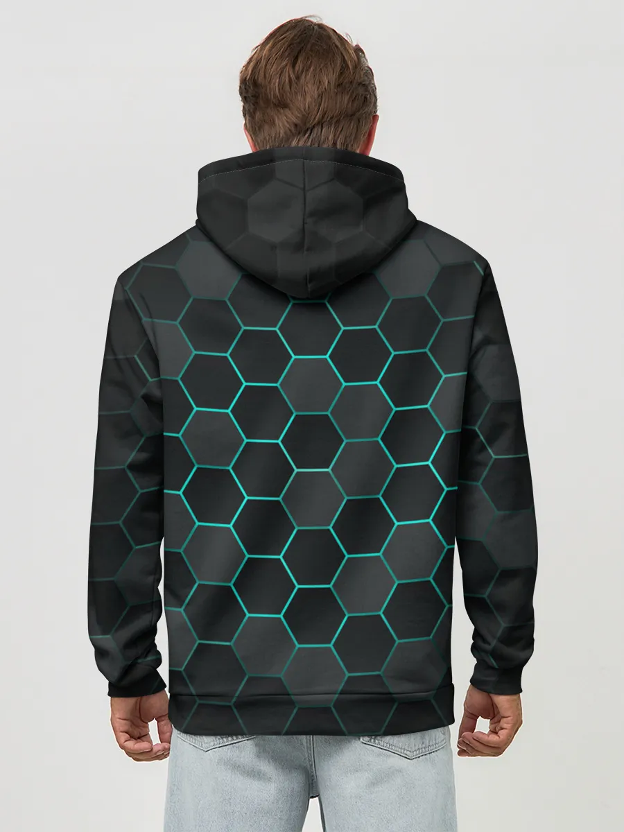 Худи мужской база хлопок / Big Octagon