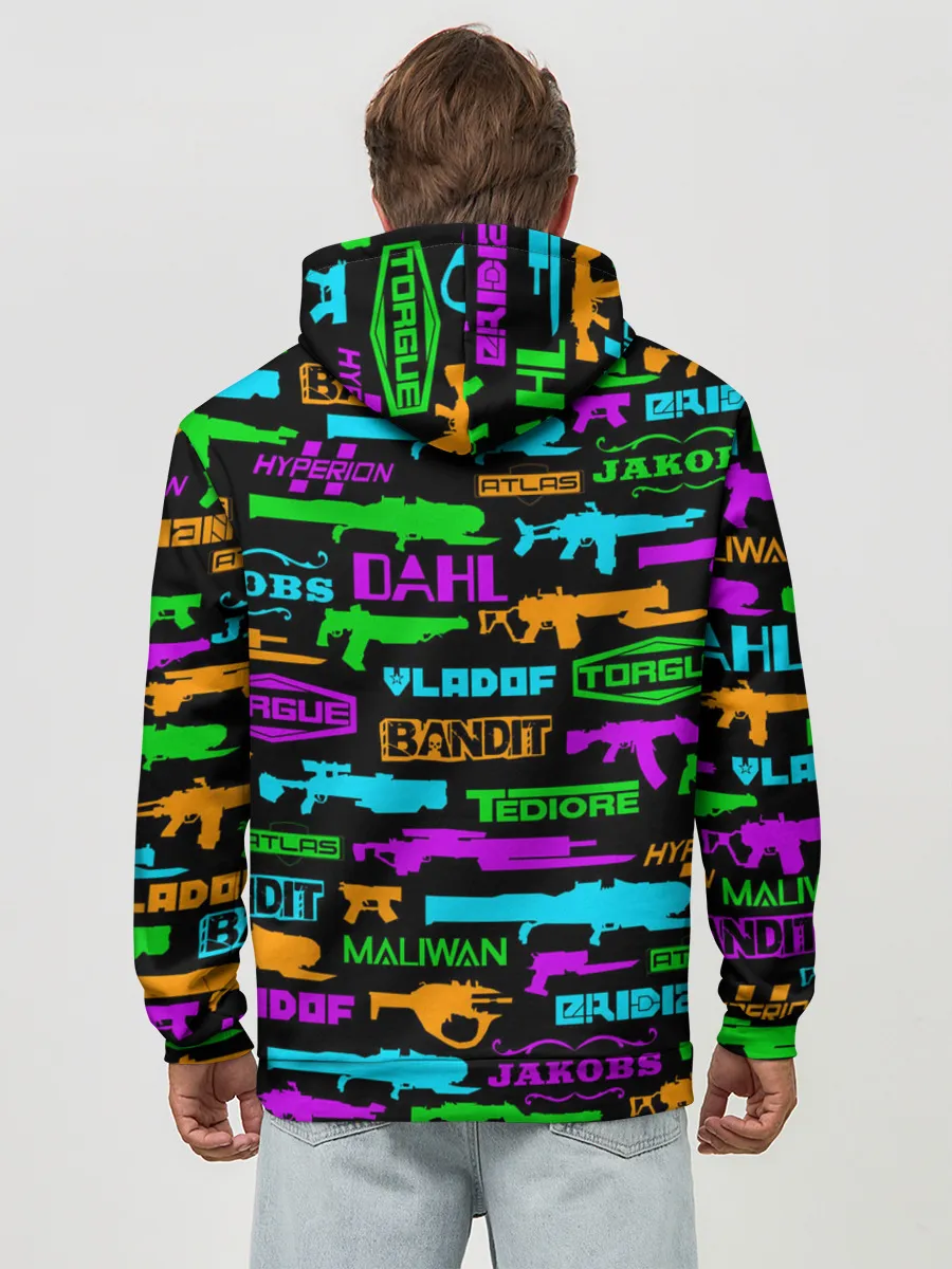 Худи мужской база хлопок / BORDERLANDS 3