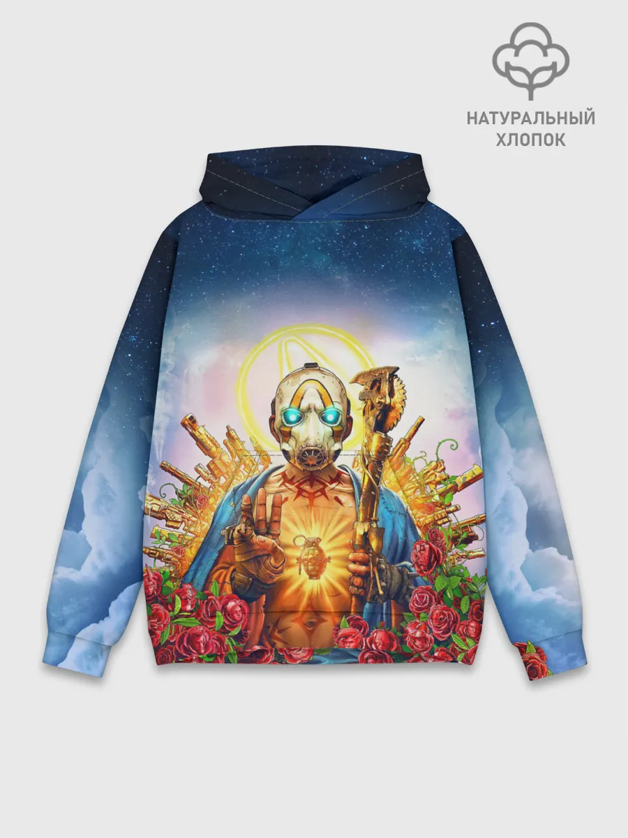 Худи мужской база хлопок / BORDERLANDS 3