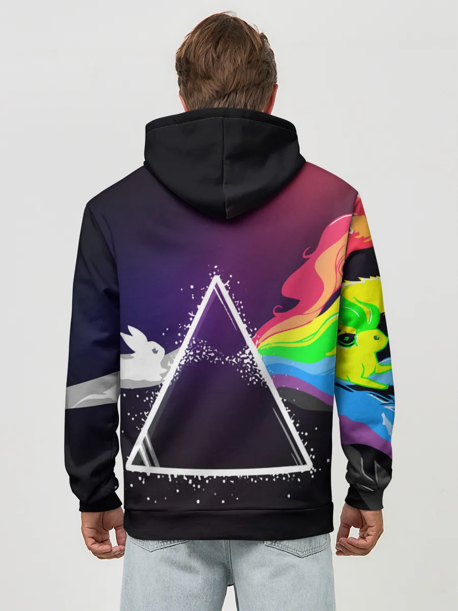 Худи мужской база хлопок / PINK FLOYD