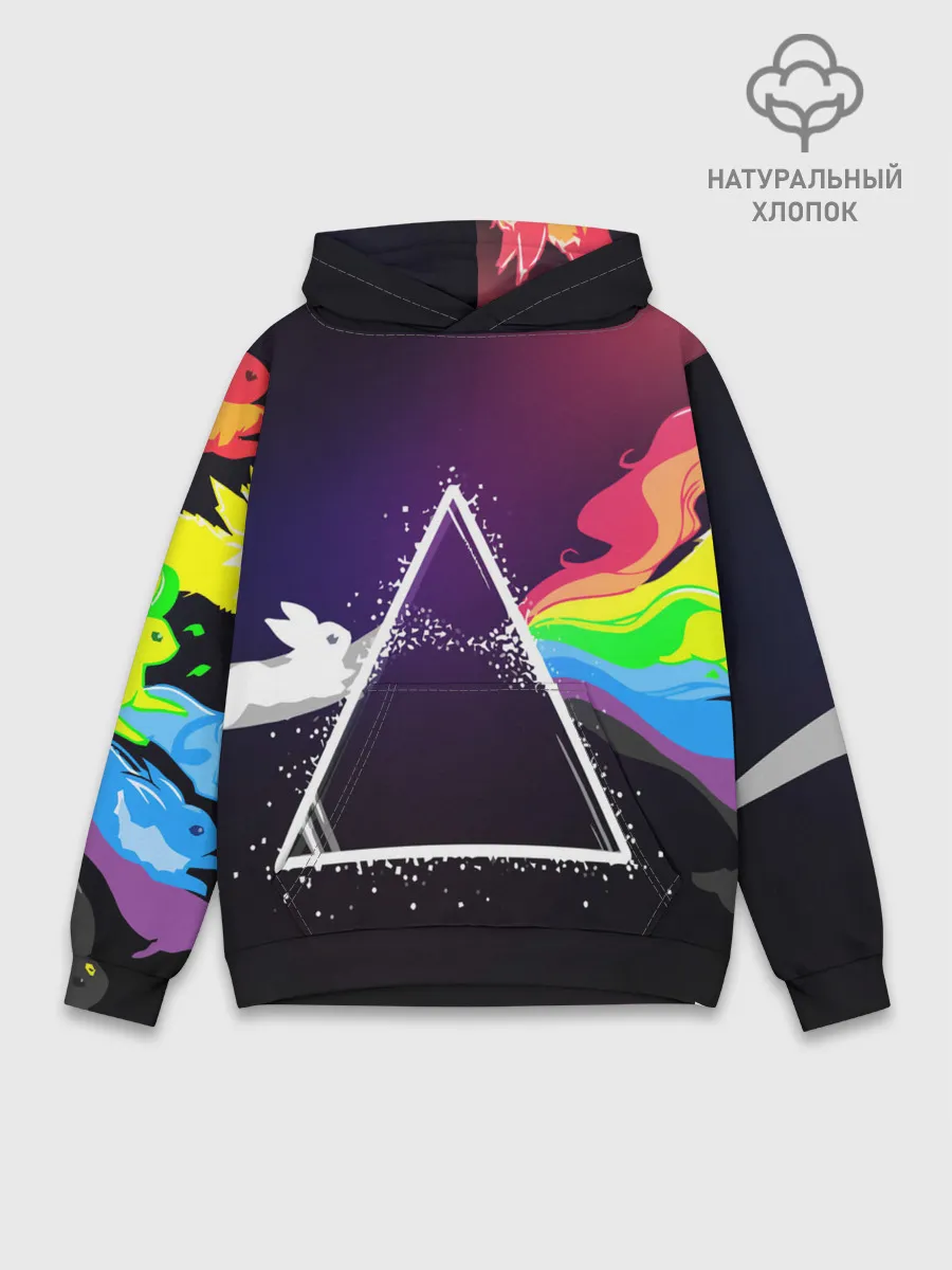 Худи мужской база хлопок / PINK FLOYD