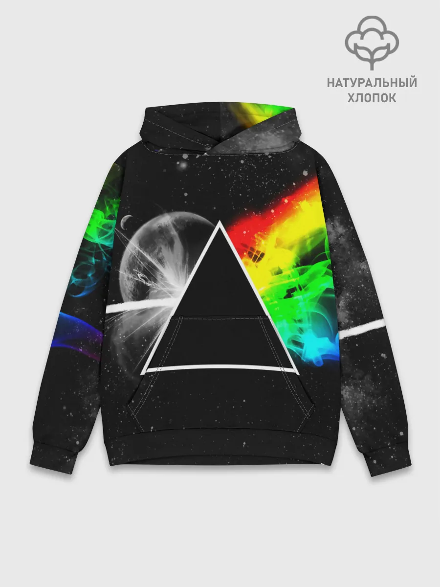 Худи мужской база хлопок / PINK FLOYD