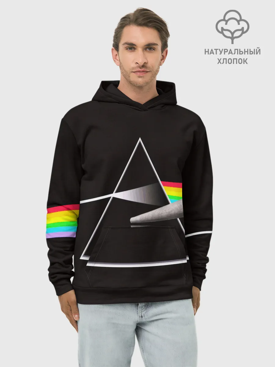 Худи мужской база хлопок / PINK FLOYD