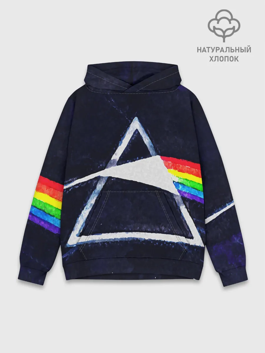 Худи мужской база хлопок / PINK FLOYD