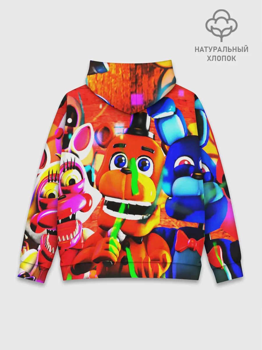 Худи мужской база хлопок / FIVE NIGHTS AT FREDDYS