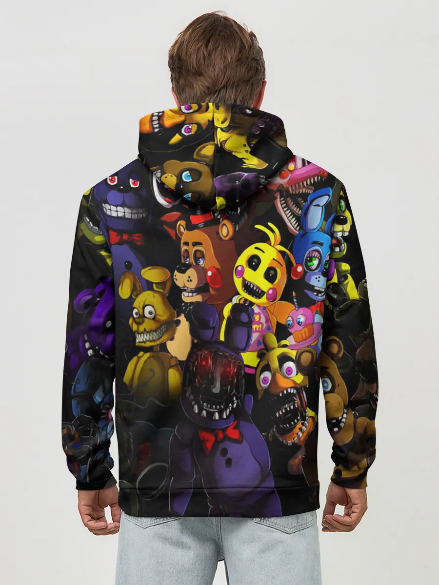 Худи мужской база хлопок / FIVE NIGHTS AT FREDDYS