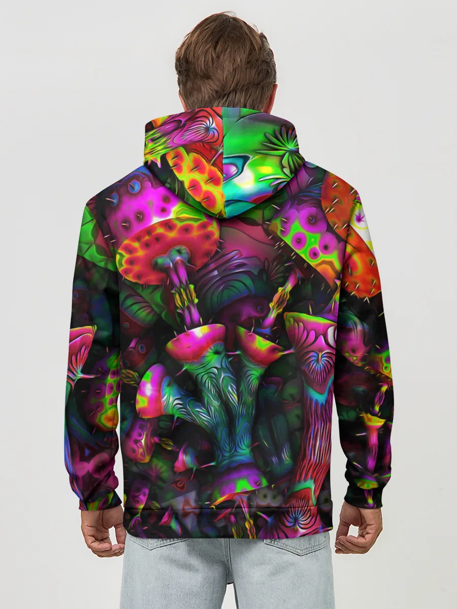 Худи мужской база хлопок / ПСИХОДЕЛИКА