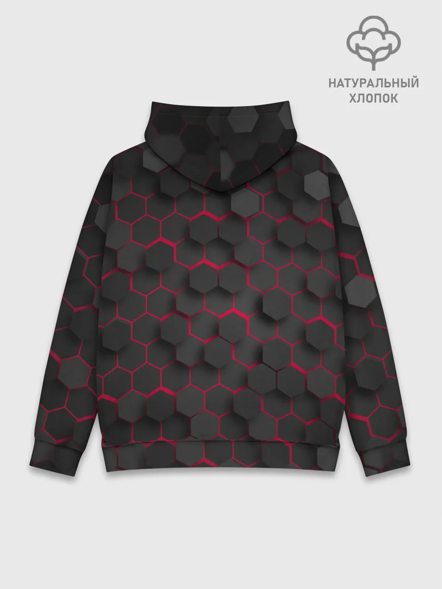 Худи мужской база хлопок / 3D БРОНЯ