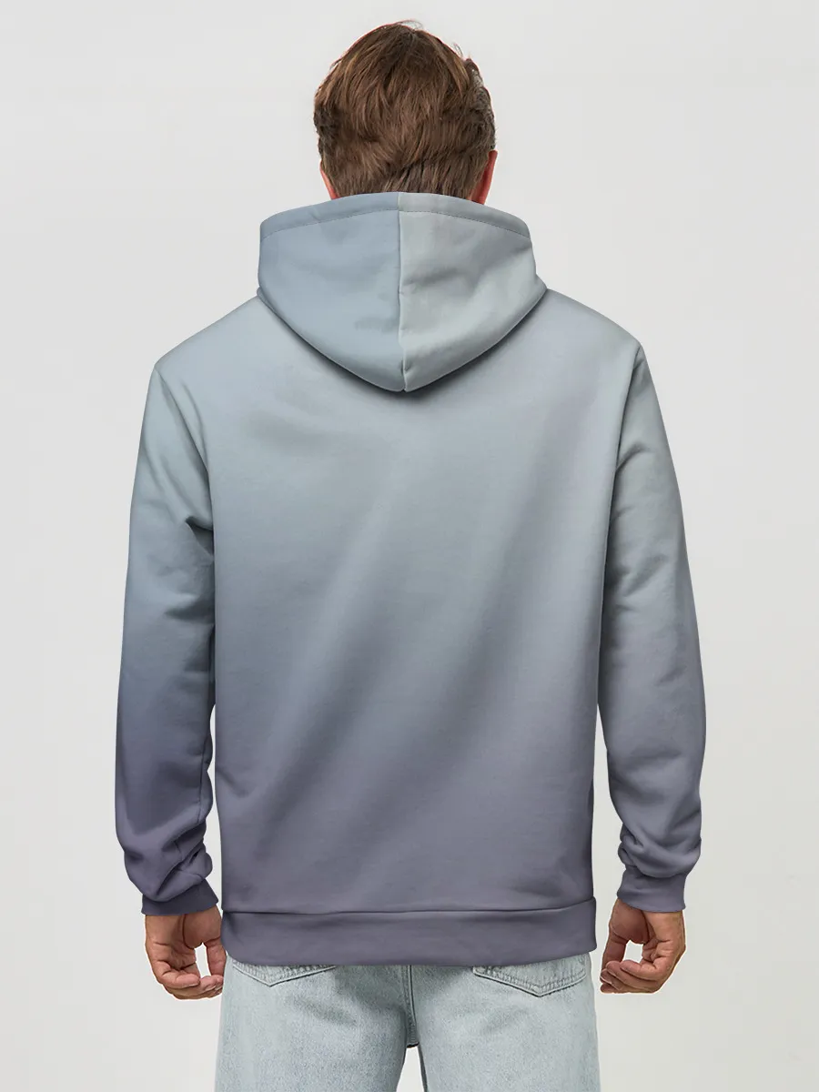 Худи мужской база хлопок / Fish