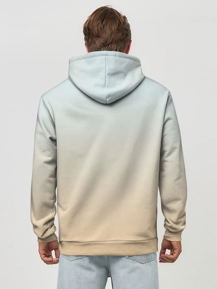 Худи мужской база хлопок / Рыба