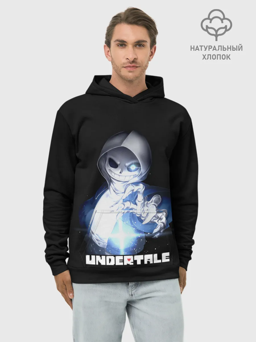 Худи мужской база хлопок / Undertale