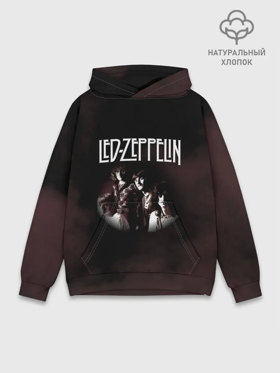 Худи мужской база хлопок / Led Zeppelin