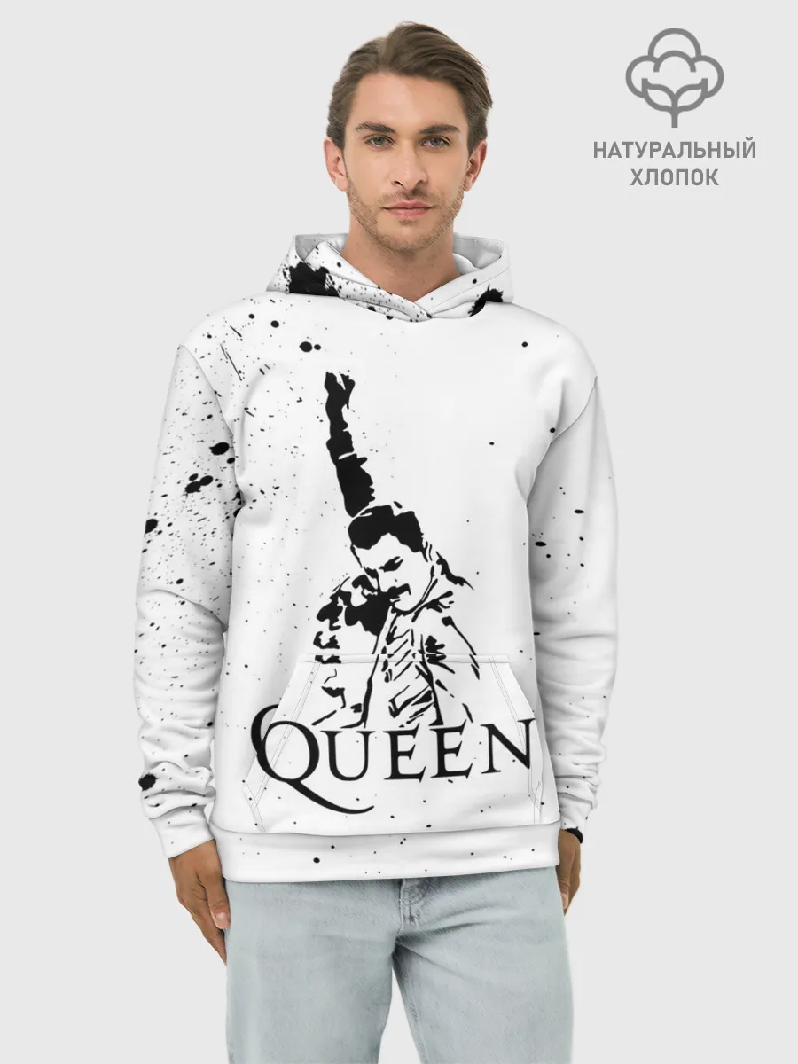 Худи мужской база хлопок / Queen