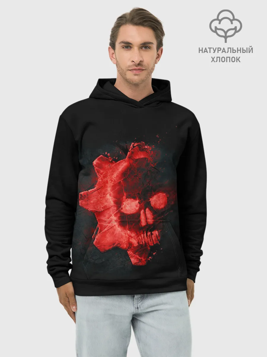 Худи мужской база хлопок / GEARS 5