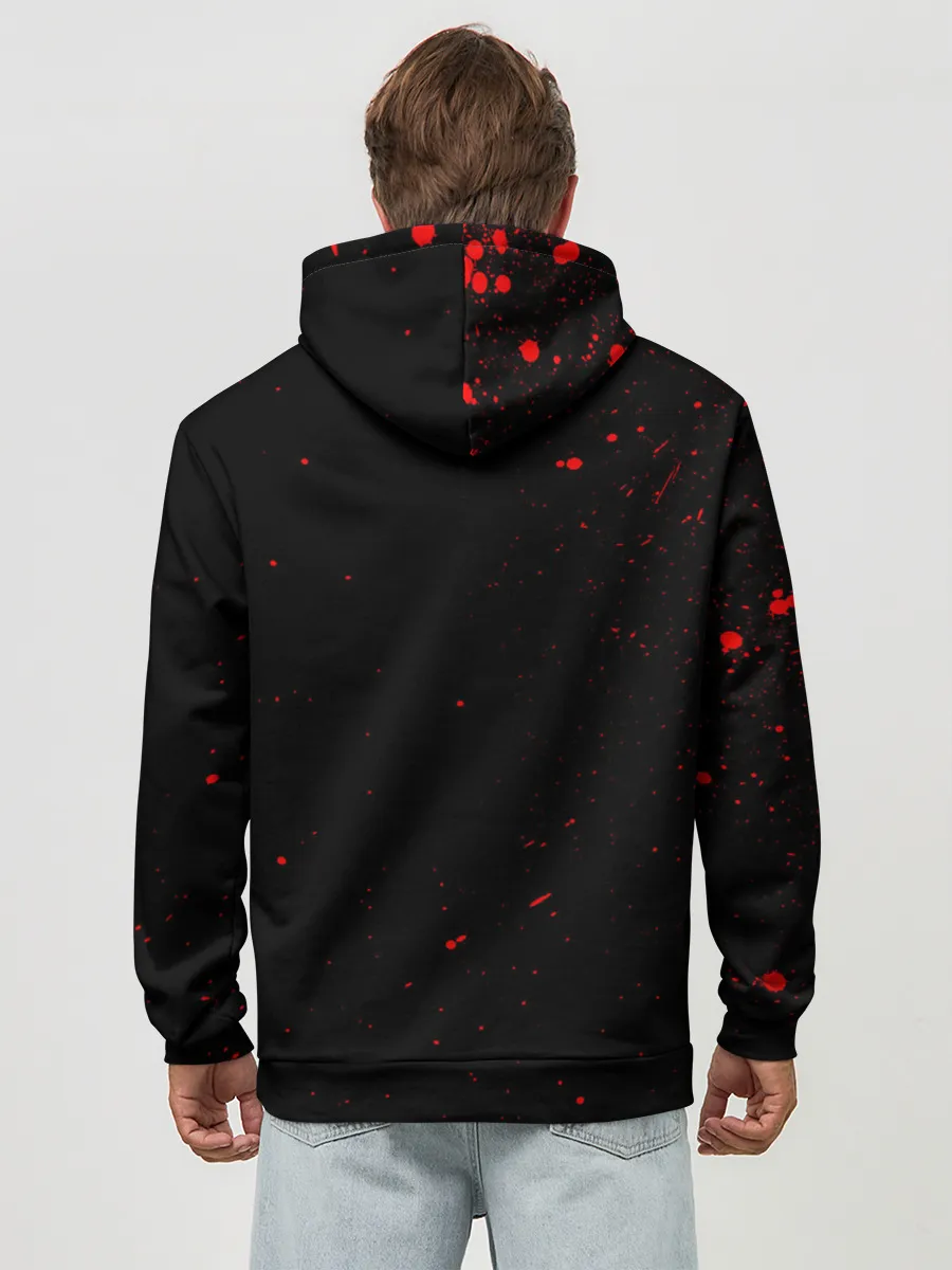 Худи мужской база хлопок / AC/DC