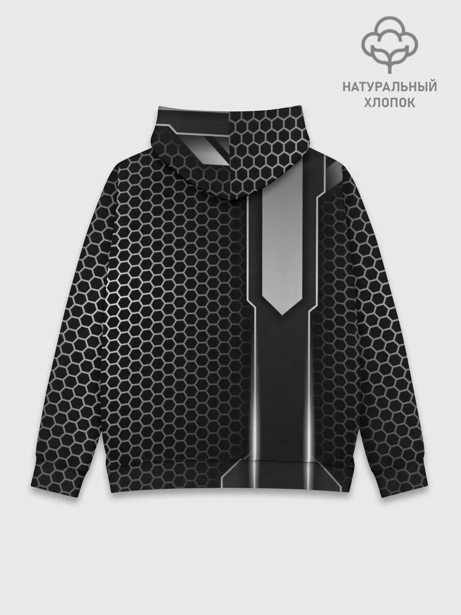 Худи мужской база хлопок / Кибернетическая броня