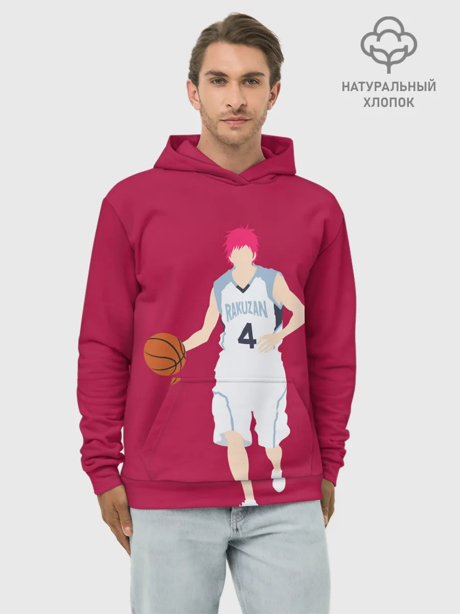 Худи мужской база хлопок / Seijuurou Akashi