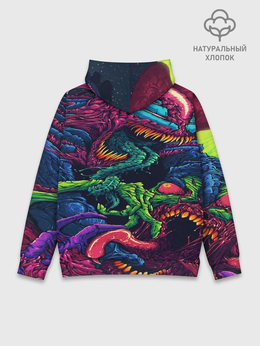 Худи мужской база хлопок / CS GO hyper beast skin
