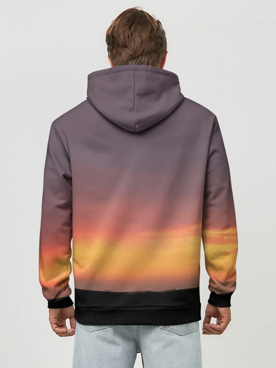 Худи мужской база хлопок / Jumping