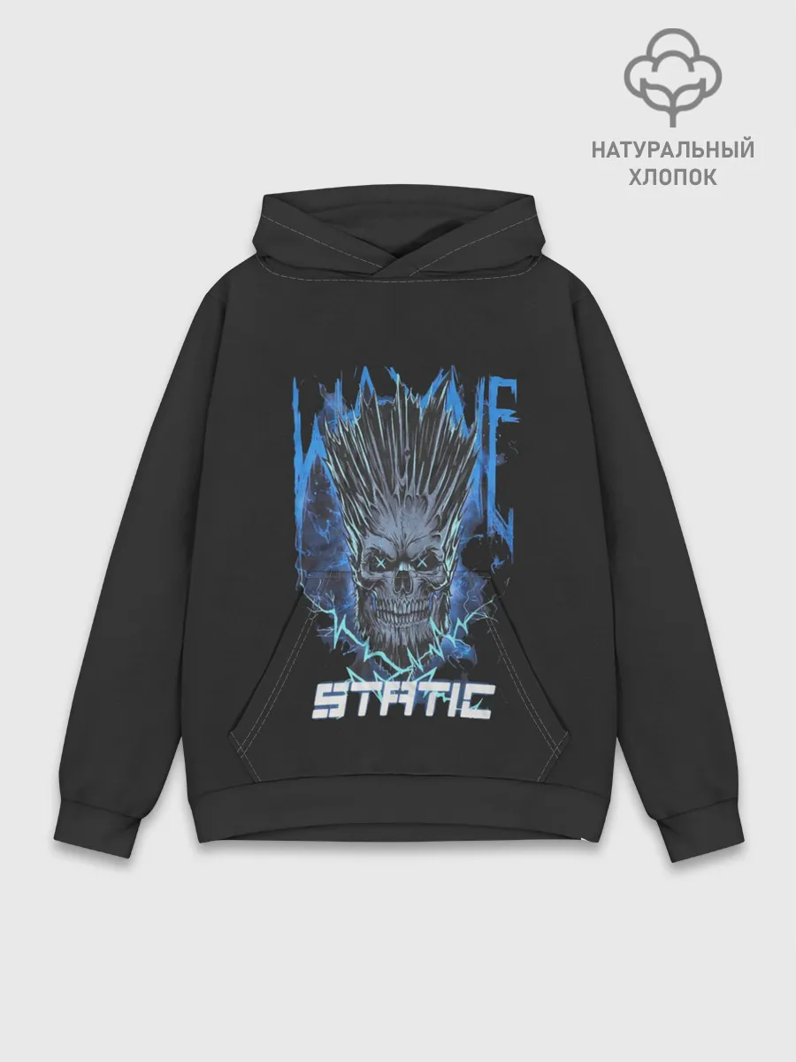 Худи мужской база хлопок / Static Wayne