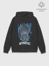 Худи мужской база хлопок / Static Wayne