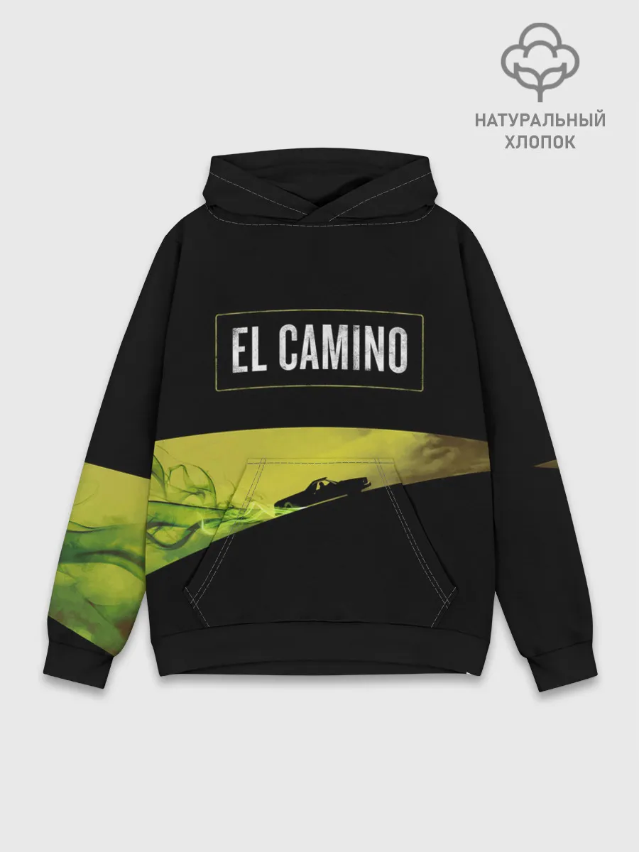Худи мужской база хлопок / EL CAMINO