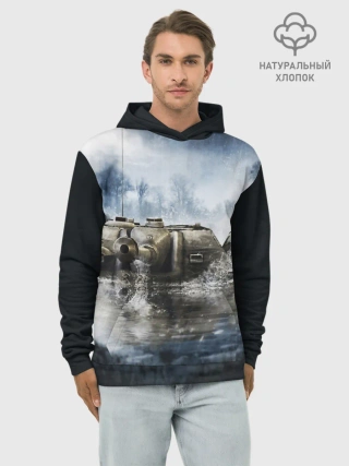 Худи мужской база хлопок / ТАНКИ