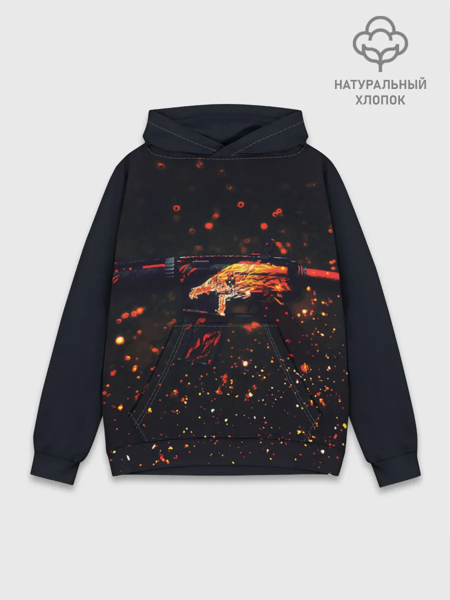 Худи мужской база хлопок / CS GO:HOWL