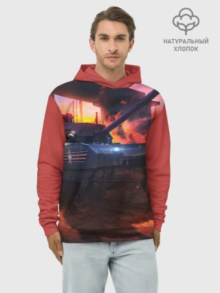 Худи мужской база хлопок / ТАНК