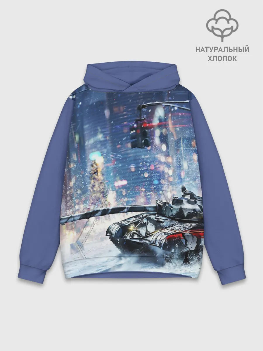 Худи мужской база хлопок / ТАНКИ