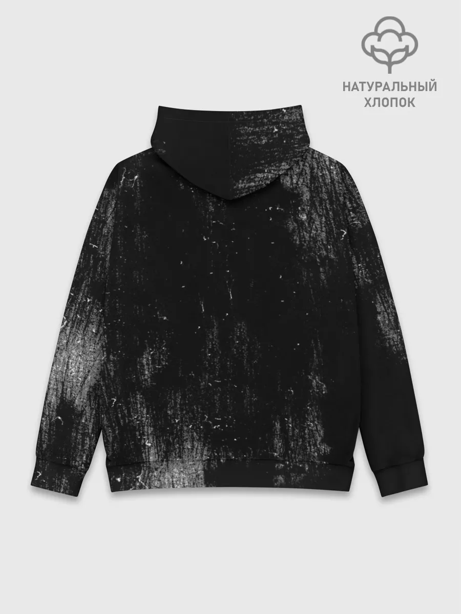 Худи мужской база хлопок / Острые козырьки