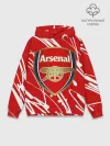 Худи мужской база хлопок / Arsenal