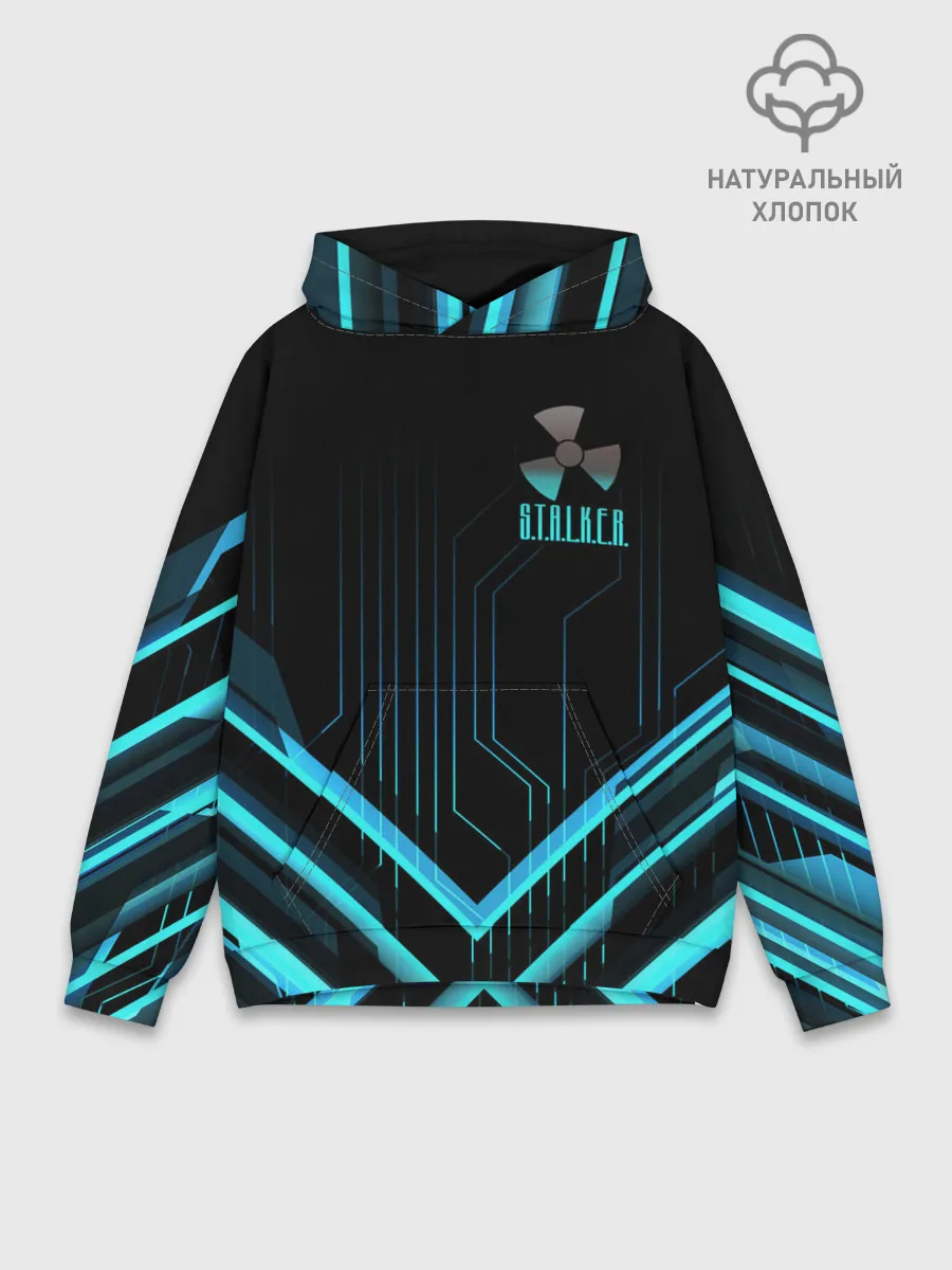 Худи мужской база хлопок / S.T.A.L.K.E.R.