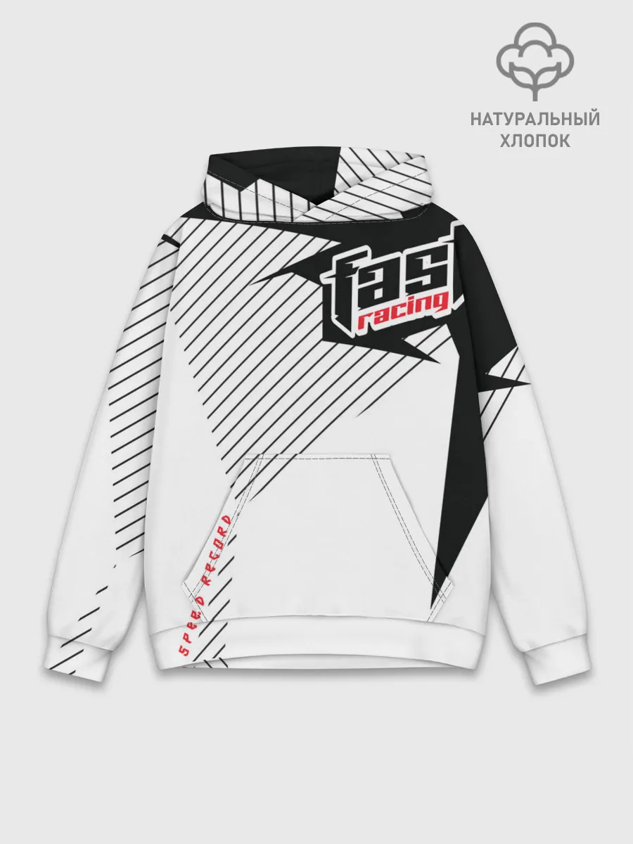 Худи мужской база хлопок / Форма для мотокросса FOX