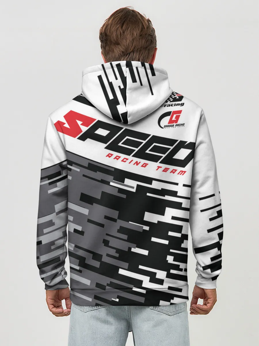 Худи мужской база хлопок / Форма для мотокросса FOX