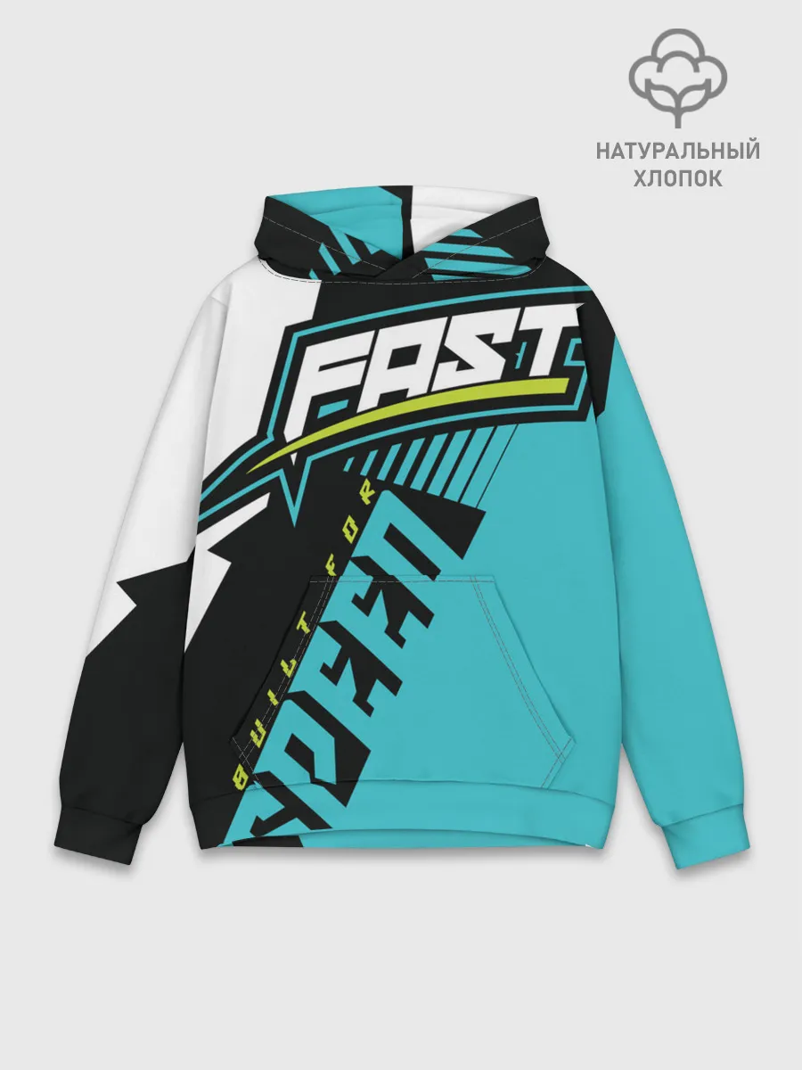 Худи мужской база хлопок / Форма для мотокросса FOX