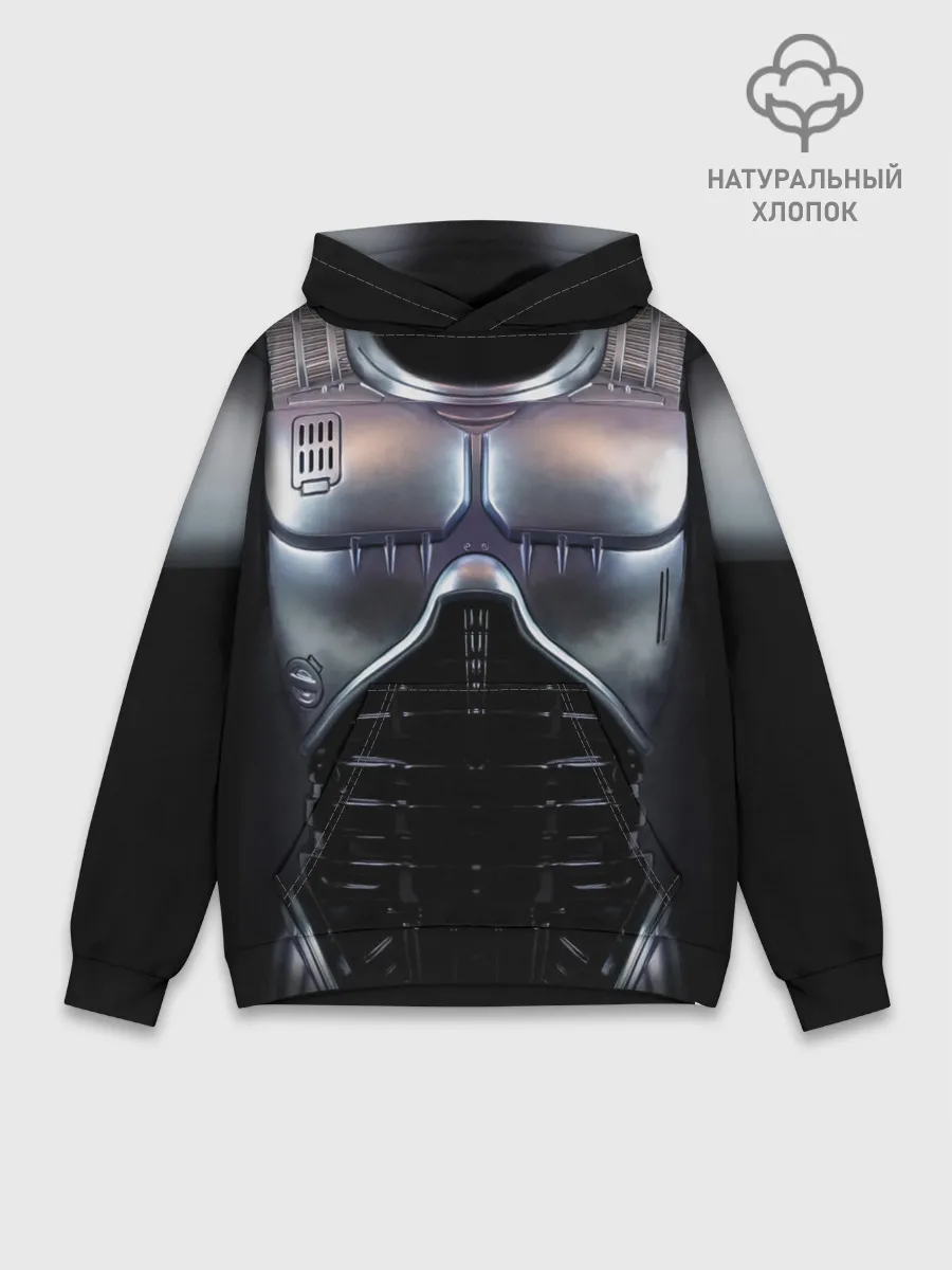 Худи мужской база хлопок / Робокоп