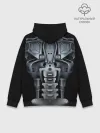 Худи мужской база хлопок / Терминатор т-800