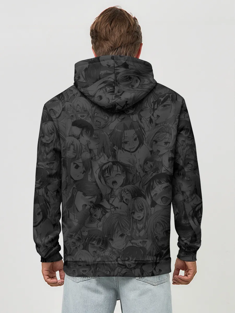 Худи мужской база хлопок / Японская анимация