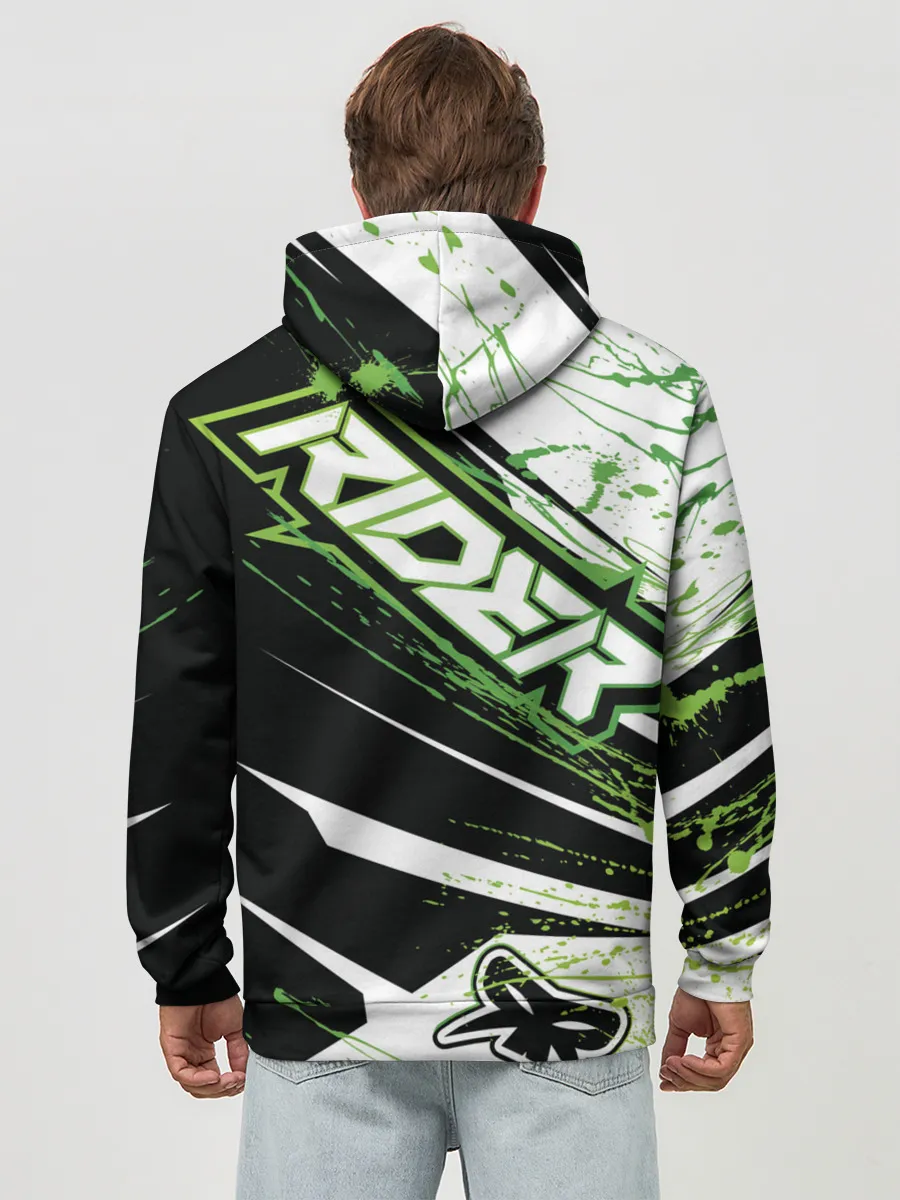 Худи мужской база хлопок / Форма для мотокросса FOX