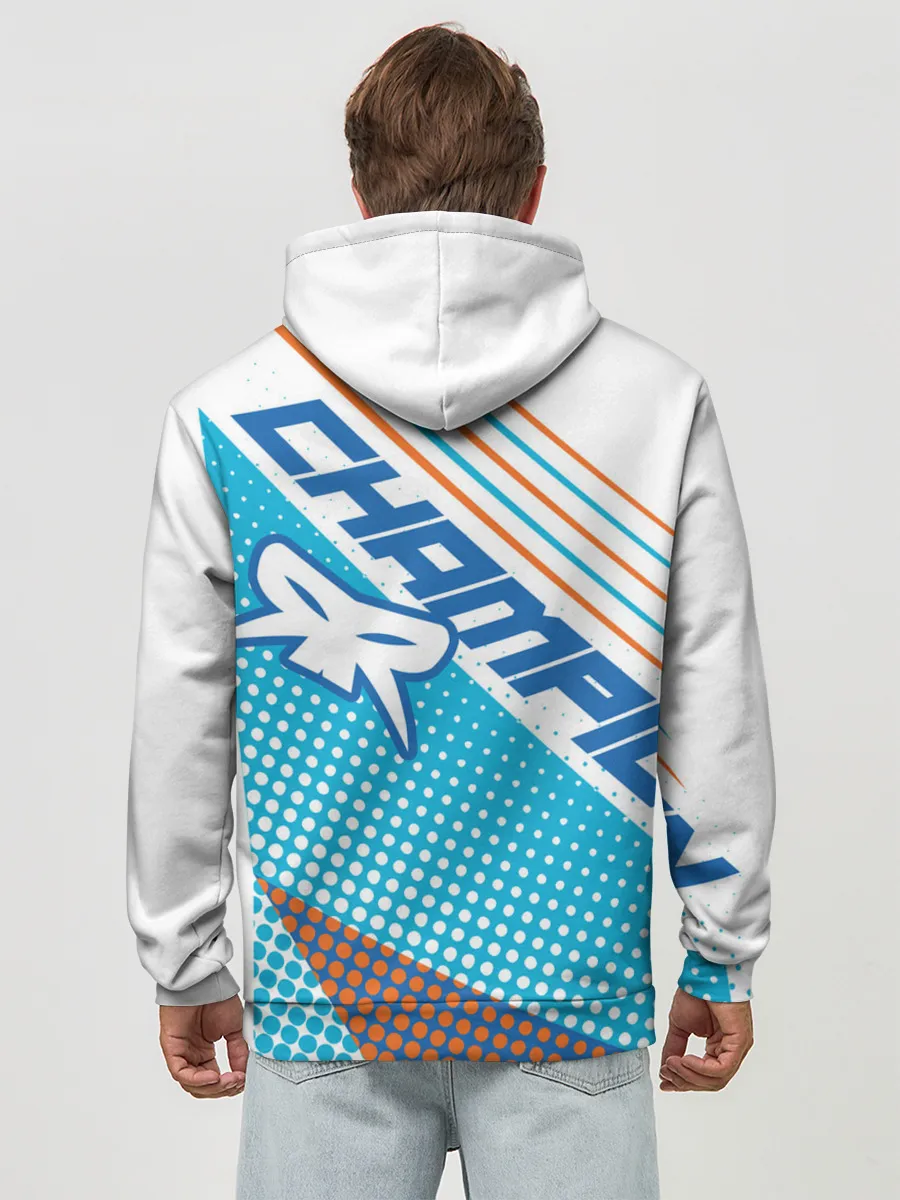 Худи мужской база хлопок / Форма для мотокросса FOX